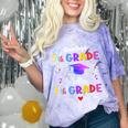 Goodbye 5th Grade Graduation Class Of 2023 Hello 6th Grade Comfort Color Blast T-Shirt Amethyst