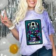 Gothic Girl Tarot Card Introverted Reader And Reading Comfort Color Blast T-Shirt Amethyst Gothic Girl Tarot Card Introverted Reader And Reading Comfort Color Blast T-Shirt Amethyst