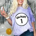 Graduate 1 Graduation Shirt Comfort Color Blast T-Shirt Amethyst