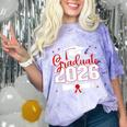 Graduate 2026 For Class Of 2026 Graduation Comfort Color Blast T-Shirt Amethyst
