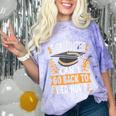 I Graduated Can I Go Back To Bed Now Graduation Grad Student Comfort Color Blast T-Shirt Amethyst