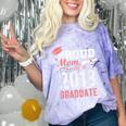 Graduation 2018 Tshirt Proud Mom Of A 2018 Graduate T-Shirt Comfort Color Blast T-Shirt Amethyst