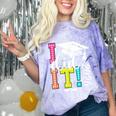 I Did It Graduation 2026 Graduate Class Of 2025 Senior 26 Comfort Color Blast T-Shirt Amethyst