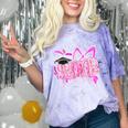 Graduation 2027 Senior 2027 Class Of 2027 Coquette Pink Girl Comfort Color Blast T-Shirt Amethyst