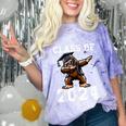 Graduation Class Of 2024 Bigfoot Graduated Seniors 2024 Comfort Color Blast T-Shirt Amethyst
