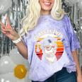 Graduation Day 2025 Graduate Class School Degree College Dog Comfort Color Blast T-Shirt Amethyst
