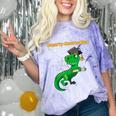 Graduation Dinosaur Smarty Saurus Rex Diploma Dinosaur Comfort Color Blast T-Shirt Amethyst