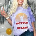 Graduation Hotter By One Degree T-Shirt Comfort Color Blast T-Shirt Amethyst