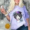 Graduation Masters Degree Woman Queen Graduate 2025 Comfort Color Blast T-Shirt Amethyst