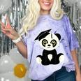 Graduation Panda Bear 2017 Graduate Graduation T-Sh Comfort Color Blast T-Shirt Amethyst