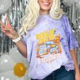 Graduation Rollin' Outta Preschool Monster Truck Boys Pre-K Comfort Color Blast T-Shirt Amethyst