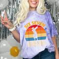 Graduation Six Seven Bruh Dabbing 67 Meme 6 7 Boys Kids Comfort Color Blast T-Shirt Amethyst