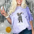 Graduation T-Shirt Dabbing Graduation We Out Class Of 2018 Comfort Color Blast T-Shirt Amethyst