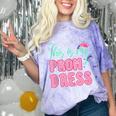 Graduation Tee This Is My Prom Dress 2021 Graduate Comfort Color Blast T-Shirt Amethyst
