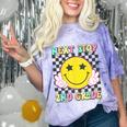 Groovy Next Stop 2nd Grade 1st Grade Graduation 2025 Comfort Color Blast T-Shirt Amethyst