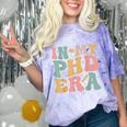 Groovy In My Phd Era Doctorate Graduation Comfort Color Blast T-Shirt Amethyst