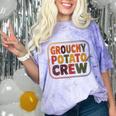 Grouchy Potato Crew Introvert Sarcasm Comfort Color Blast T-Shirt Amethyst