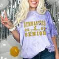 Gymnastics Senior Night Gymnastics Senior 2026 Graduation 25 Comfort Color Blast T-Shirt Amethyst