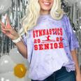 Gymnastics Senior Night Gymnastics Senior 2026 Graduation 7 Comfort Color Blast T-Shirt Amethyst