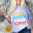 Happy Last Day Of 2nd Grade Shirt Second Grade Graduation Comfort Color Blast T-Shirt Amethyst