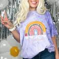 HAPPY LAST OF DAY SCHOOL Rainbow Teacher Student Graduation Comfort Color Blast T-Shirt Amethyst