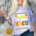 HBCU Grad Historically College Graduation Comfort Color Blast T-Shirt Amethyst