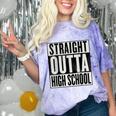 High School Graduation 2018 Grad For Him And Her Comfort Color Blast T-Shirt Amethyst