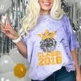 High School King Graduation Shirt Class Of 2018 Seniors Comfort Color Blast T-Shirt Amethyst