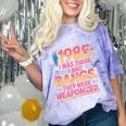 Hilarious 1985 Big Hair Bangs Joke For Gen X Nostalgia Comfort Color Blast T-Shirt Amethyst
