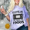 Over The Hill Please Be Patient I'm From The 1900s VHS Premium Tri-Blend Comfort Color Blast T-Shirt Amethyst Over The Hill Please Be Patient I'm From The 1900s VHS Premium Tri-Blend Comfort Color Blast T-Shirt Amethyst
