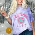 The Homebody Club Antisocial Retro Introvert Comfort Color Blast T-Shirt Amethyst The Homebody Club Antisocial Retro Introvert Comfort Color Blast T-Shirt Amethyst