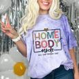Homebody Stay At Home Introvert Home Body Cute Women Comfort Color Blast T-Shirt Amethyst Homebody Stay At Home Introvert Home Body Cute Women Comfort Color Blast T-Shirt Amethyst
