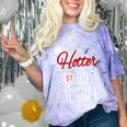 Hotter By One DEGREE Graduation Shirt For Her Him 2018 Comfort Color Blast T-Shirt Amethyst