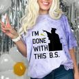 I'm Done With This BS College Graduation Shirt Comfort Color Blast T-Shirt Amethyst