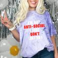I'm Not Antisocial I Just Don't Like You Introvert Comfort Color Blast T-Shirt Amethyst I'm Not Antisocial I Just Don't Like You Introvert Comfort Color Blast T-Shirt Amethyst