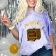 I'm This Old Please Rewind 80s 90s Nostalgia VHS VCR Comfort Color Blast T-Shirt Amethyst