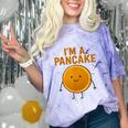 I’m a Pancake Meme For Nostalgia And Sci-Fi Fan Comfort Color Blast T-Shirt Amethyst