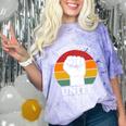 Introvert Antisocial Men Women Kids Boys Girls Comfort Color Blast T-Shirt Amethyst