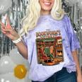 Introvert Book Lover The Bookworm's Retreat Comfort Color Blast T-Shirt Amethyst