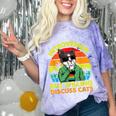 Introvert Cats Sarcasm Cat Lover Introverts Comfort Color Blast T-Shirt Amethyst Introvert Cats Sarcasm Cat Lover Introverts Comfort Color Blast T-Shirt Amethyst