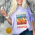Introvert Fox Animal Lover Saying Loner Antisocial Comfort Color Blast T-Shirt Amethyst Introvert Fox Animal Lover Saying Loner Antisocial Comfort Color Blast T-Shirt Amethyst