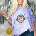 Introvert Music Lover Donuts Sarcastic Comfort Color Blast T-Shirt Amethyst