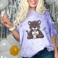 Introvert Panther And Coffee Lovers Comfort Color Blast T-Shirt Amethyst