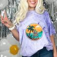 Introvert Relaxation Me Myself And Silence Summer Vacation Comfort Color Blast T-Shirt Amethyst