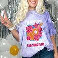 Introvert Singers Singing Sad Song Classical Music Lovers Comfort Color Blast T-Shirt Amethyst