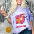 Introvert Singers Singing Sad Song Classical Music Lovers Comfort Color Blast T-Shirt Amethyst