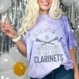 Im An Introvert Unless You Talk About Clarinets Comfort Color Blast T-Shirt Amethyst Im An Introvert Unless You Talk About Clarinets Comfort Color Blast T-Shirt Amethyst