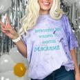 Introvert But Willing To Discuss Macramé Comfort Color Blast T-Shirt Amethyst