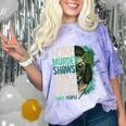 Introverted Murder Shows True Crime Lovers Introvert Comfort Color Blast T-Shirt Amethyst