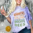 Introverted But Willing To Discuss Bees Animal Meme Comfort Color Blast T-Shirt Amethyst Introverted But Willing To Discuss Bees Animal Meme Comfort Color Blast T-Shirt Amethyst